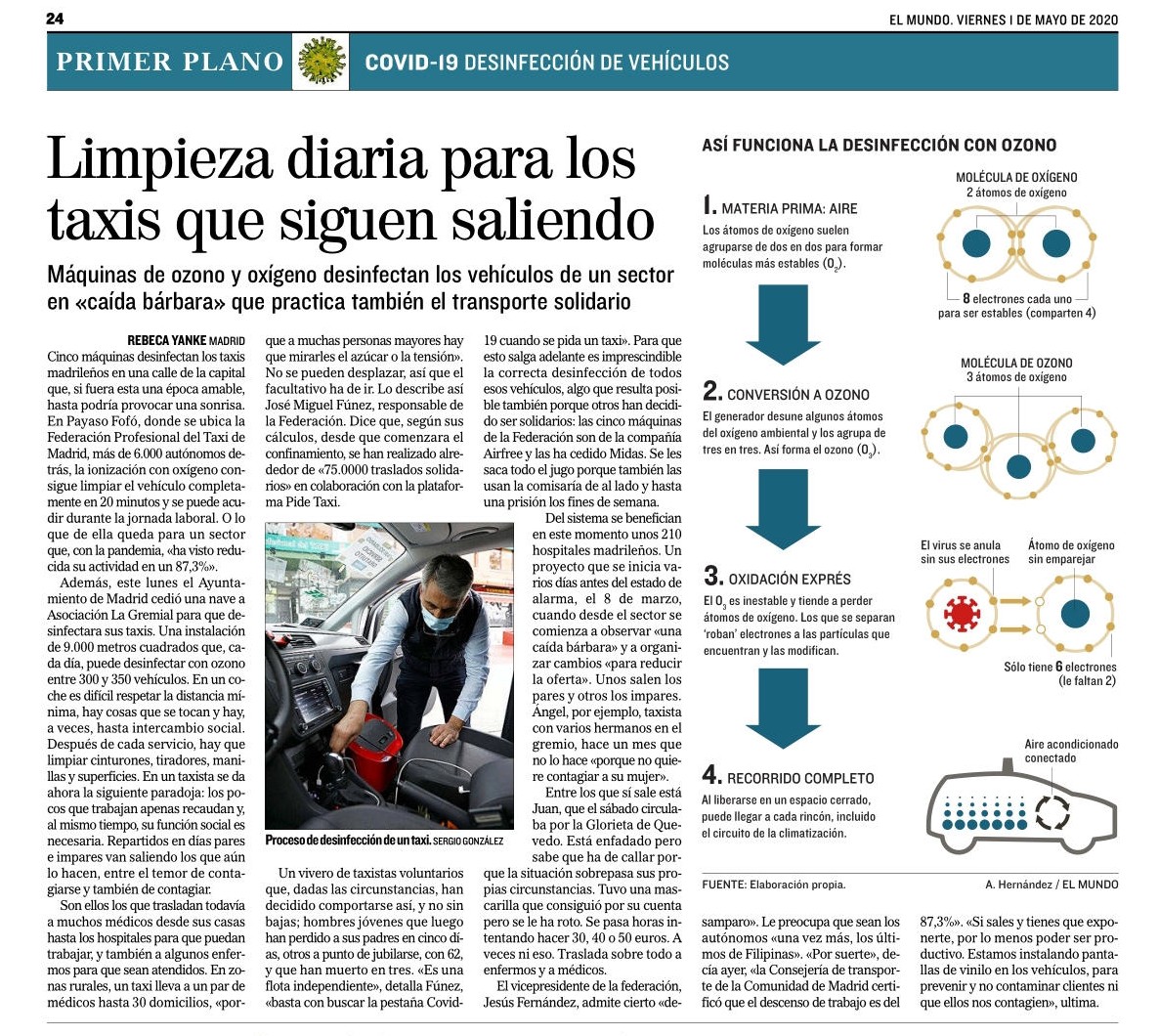 DESINFECCION POR OZONO
